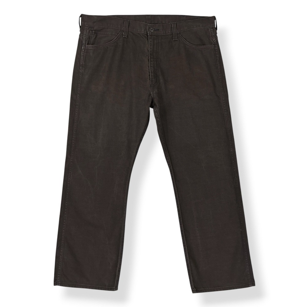 Levis Jeans Men 40x30 (ACTUAL 40x29) Dark Brown 569 Two Horses Coated